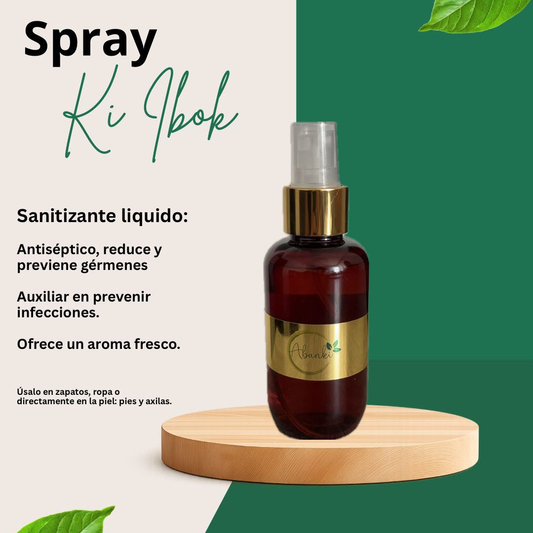 Spray sanitizante Ki Ibok
